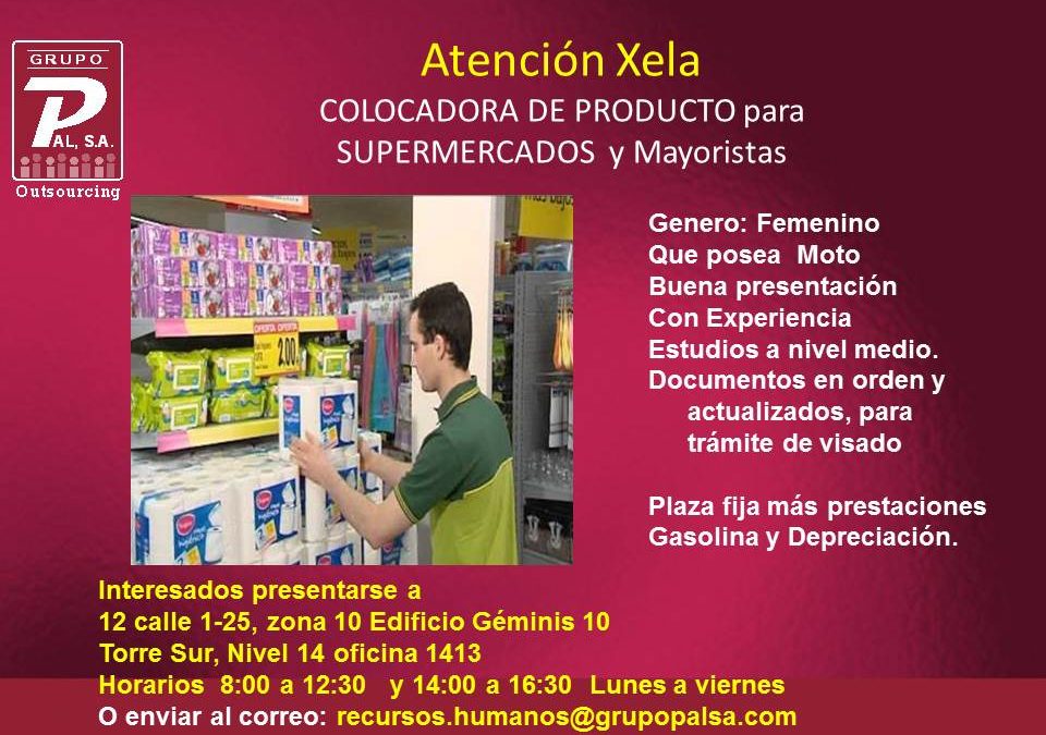 Colocación Xela